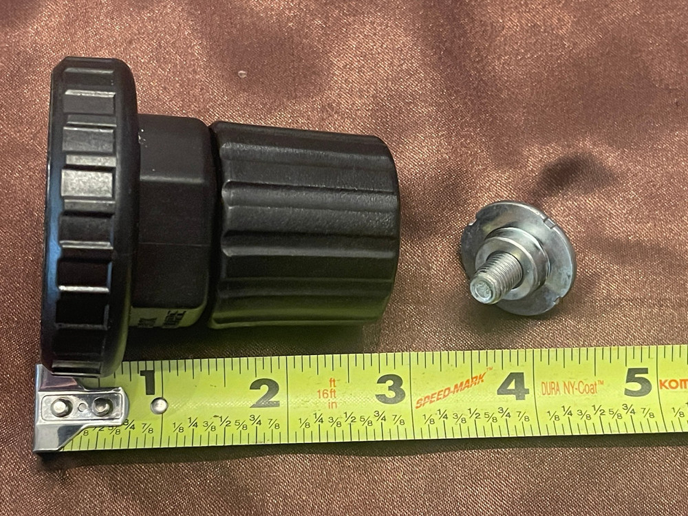 Taprite CO2 Primary Regulator Replacement Knob Black