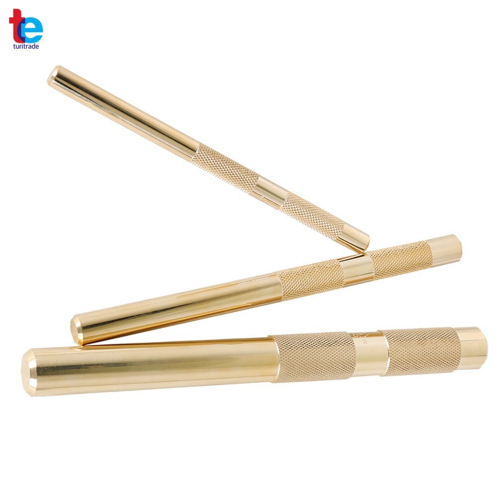 3 Pcs Brass Drift Punch Set 6" ，7" ，8" Replace for 61360
