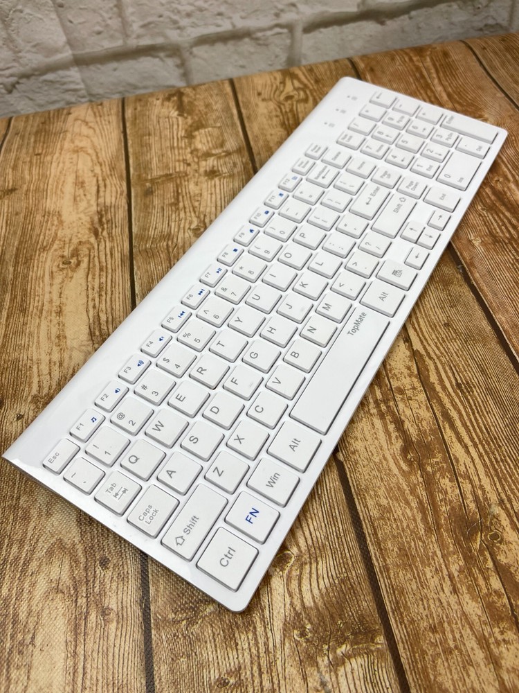 Topmate KM9000 Wireless Ultra Thin Keyboard white