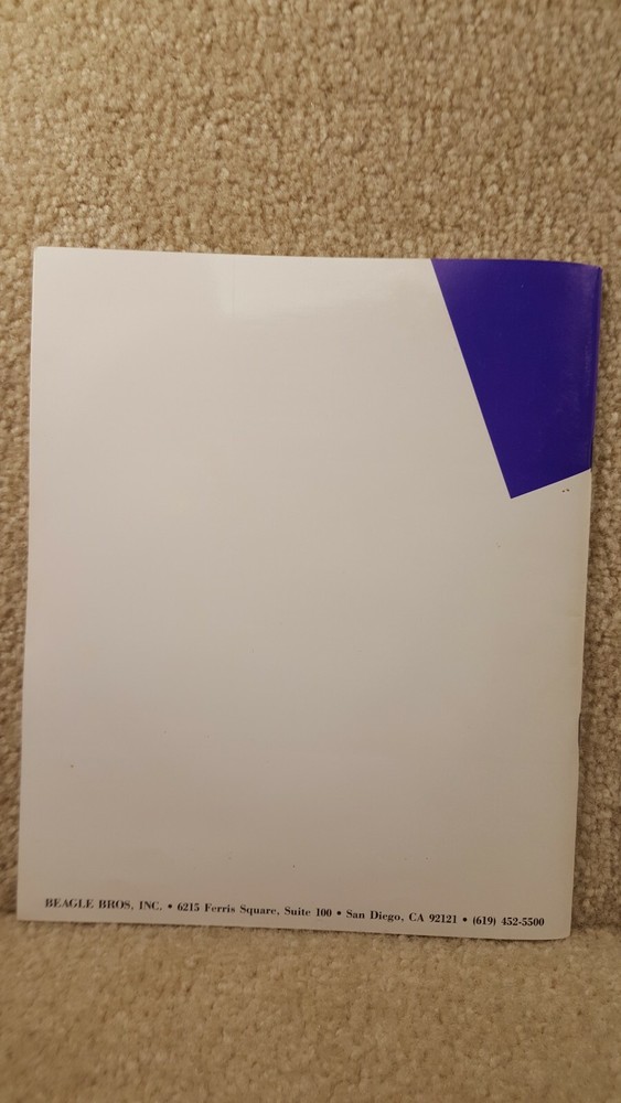 1987 Beagle Bros Micro Software Apple Timeout Quickspell IIe IIc IIgs Disk Guide