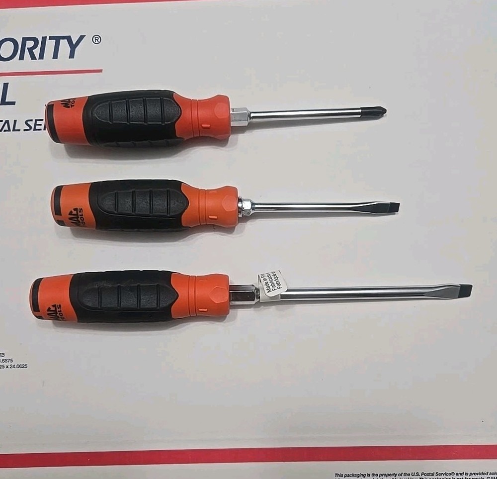 Three new Mac tools screwdrivers Two 4" One 6"