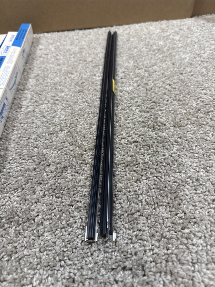 NOS ANCO 19” Replaceable refills Wiper Blades Rainmaster #6019 Pair