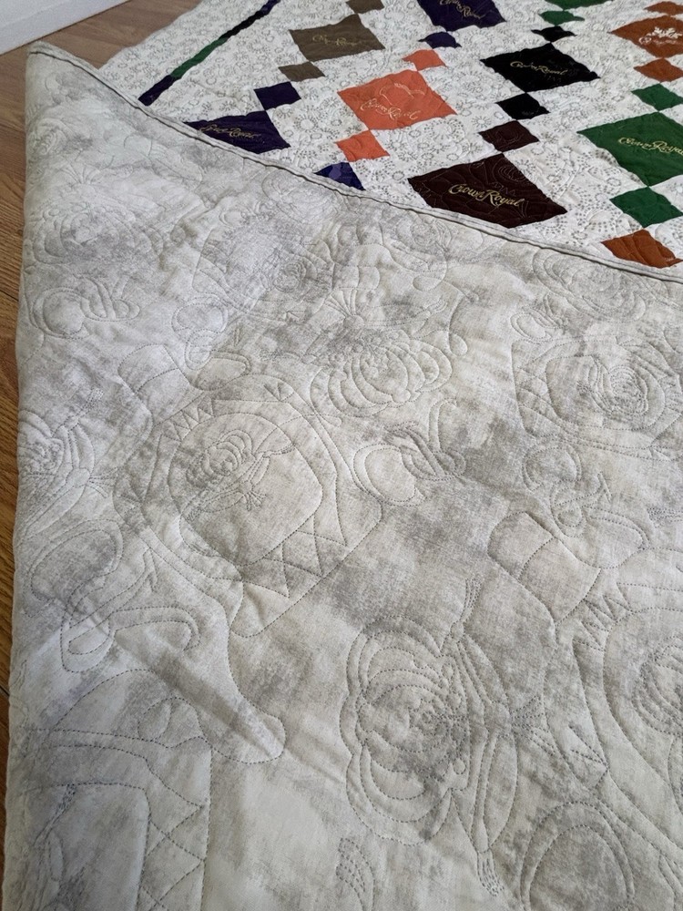 Crown Royal Patchwork Quilt Multicolor Pattern