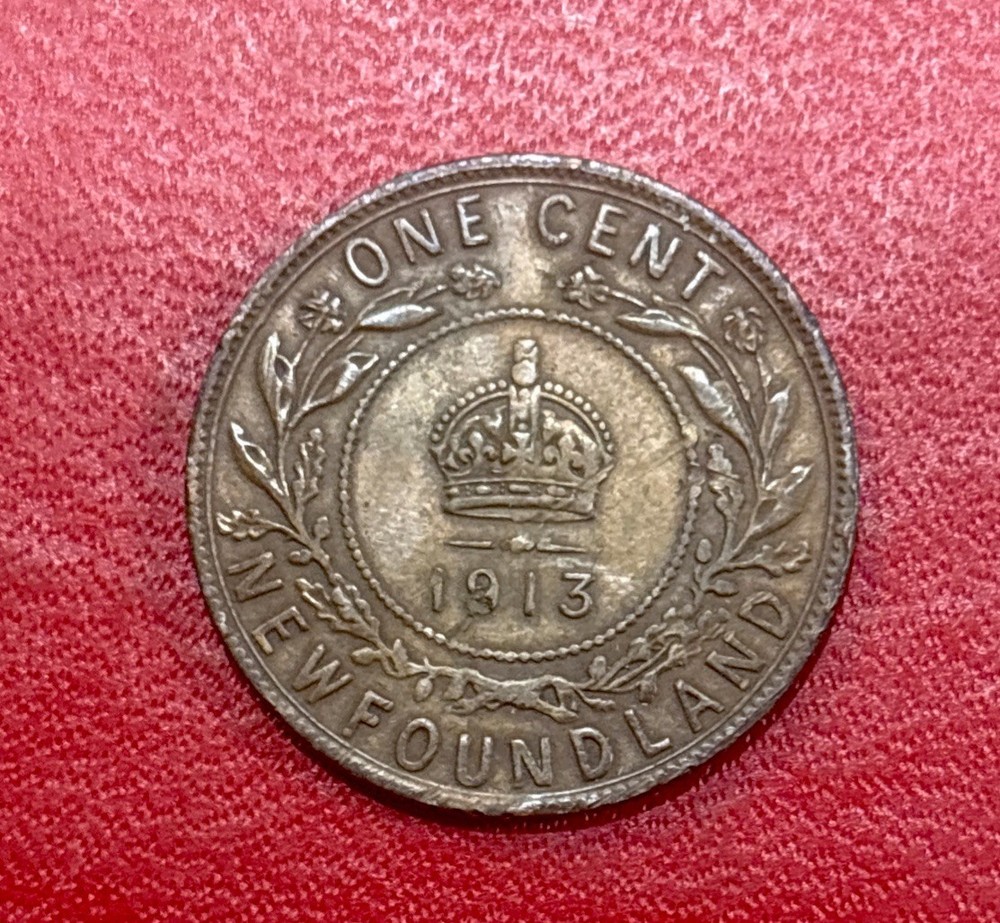 1913 Newfoundland Large Cent! ENN Coins