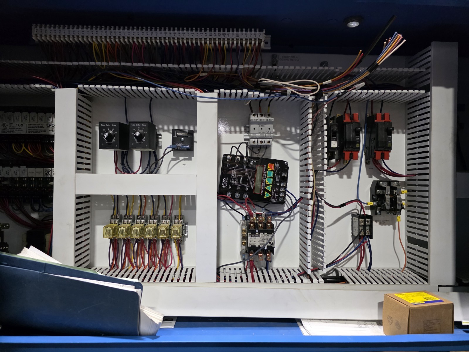 Tyler/Carrier 65 HP Refrigeration Compressor Rack Med Temp Cooler R404A R448/449