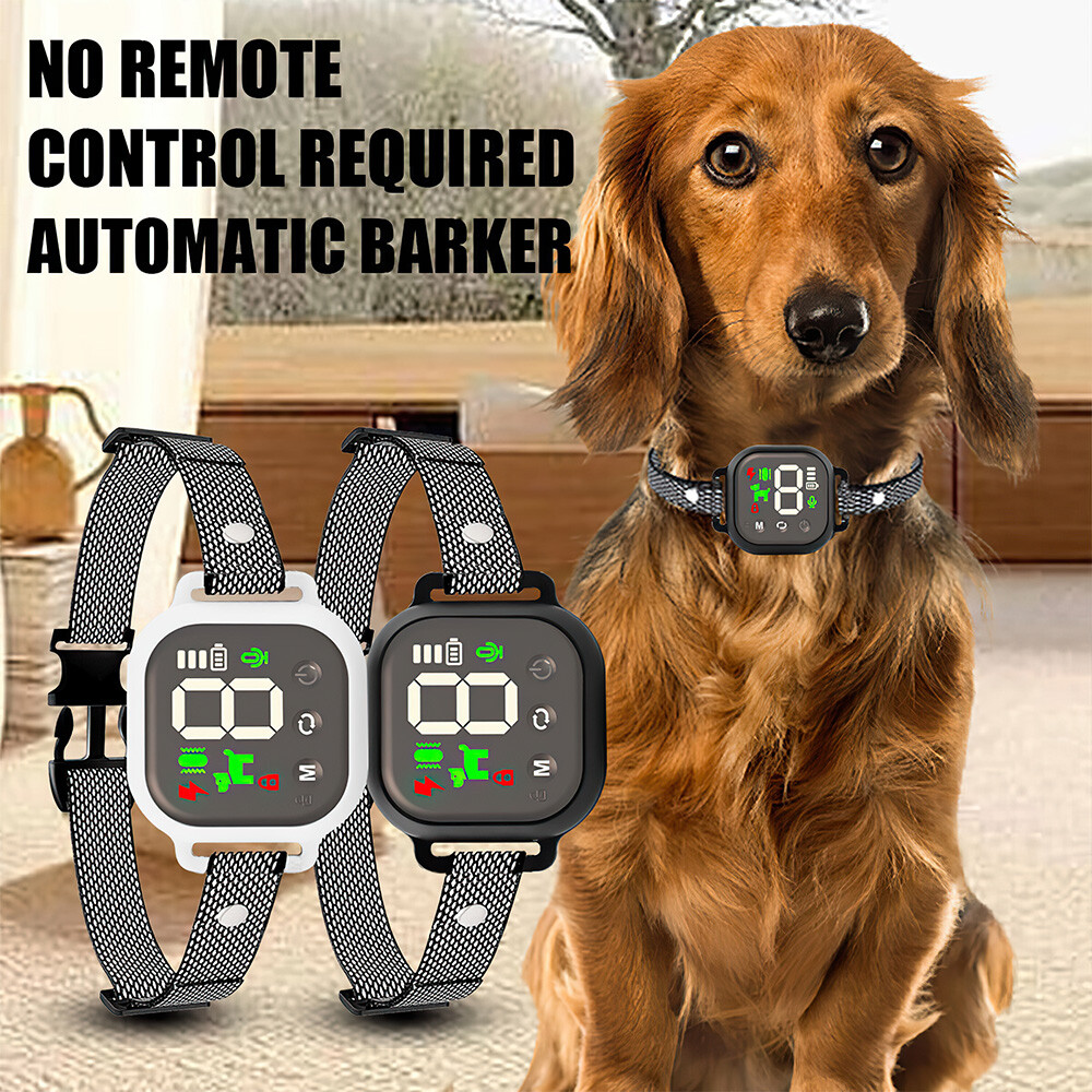 Anti Barking Automatic Shock Training Collar For Small Medium Large Dogs Pets