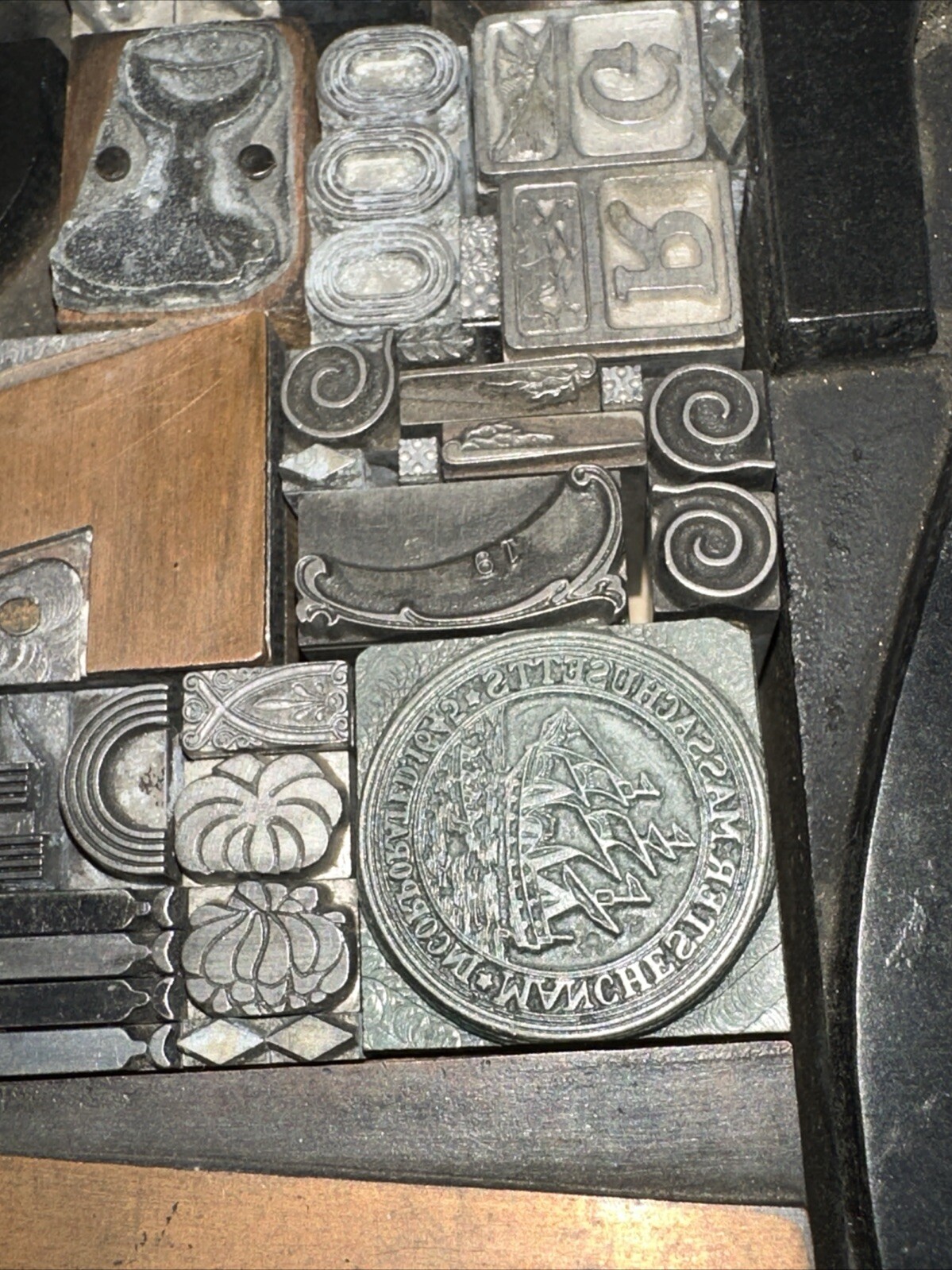 Printing Blocks Ornamentals Borders Dingbats. Wonderful Variety!! #58 Beautiful!