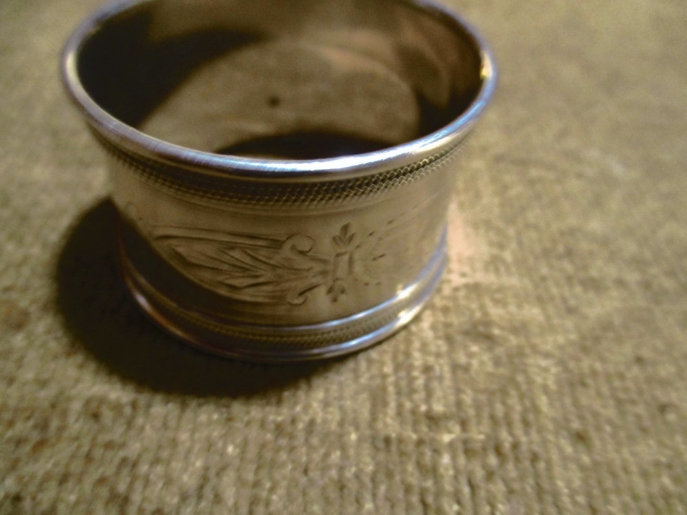 Antique Sterling Silver Napkin Ring