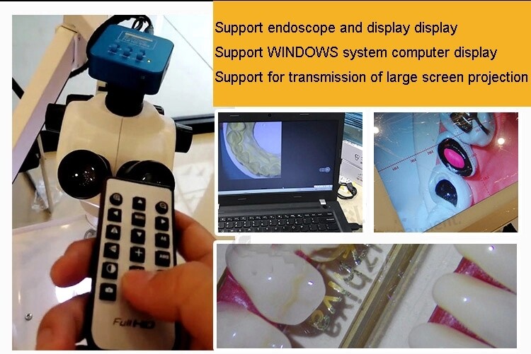 10X Dental Operating Surgery Ophthalmic Microscope 5W LED With Digital Camera CE