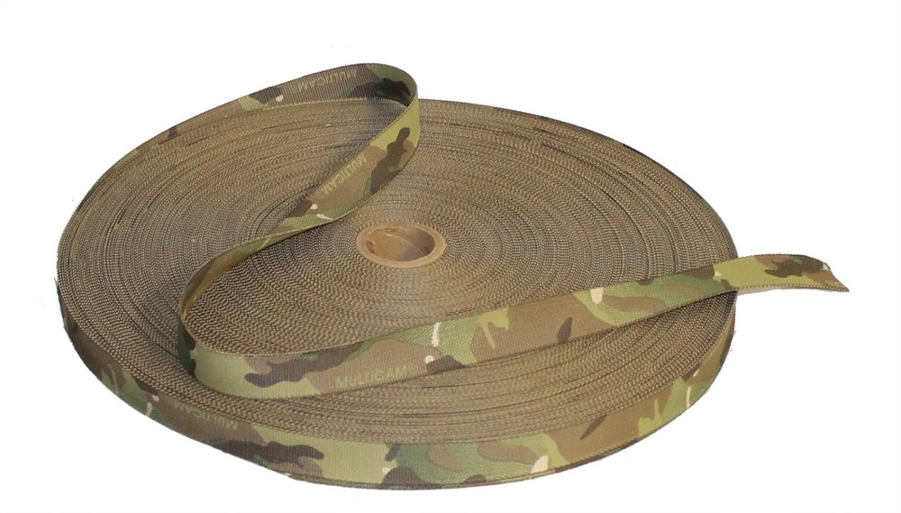 19mm - 3/4" Double Sided Crye Multicam Webbing with CTEdge™