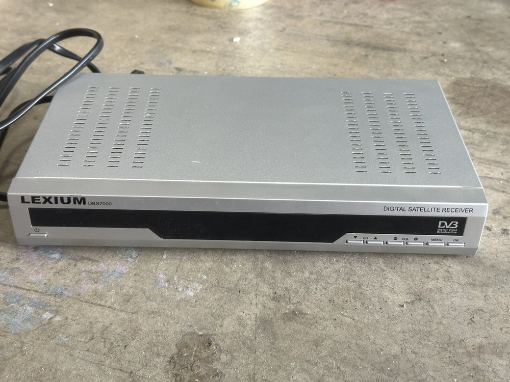 Lexium DBS 7000 Digital Satellite Receiver Without Remote
