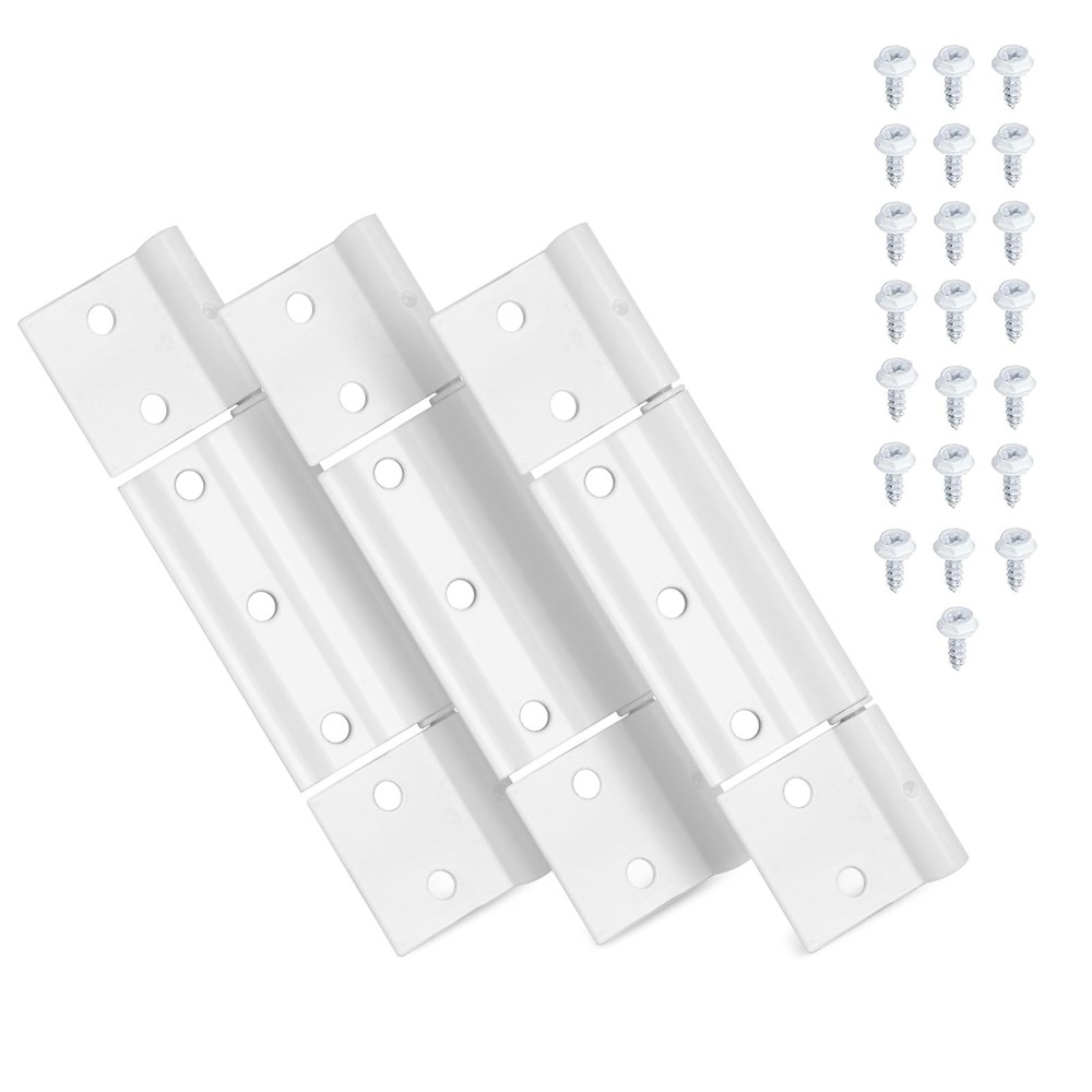 Storm Door Hinges Replacement fits for Larson White Screen Hinges,
