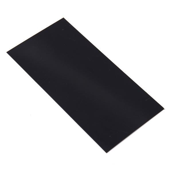 ABS Black Guitar Replacement Head Veneer Shell Sheet For DIY