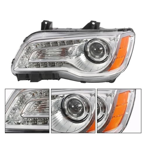 68143003AA Headlight Assembly Compatible with 300/300C 2011-2014 w/DR Left