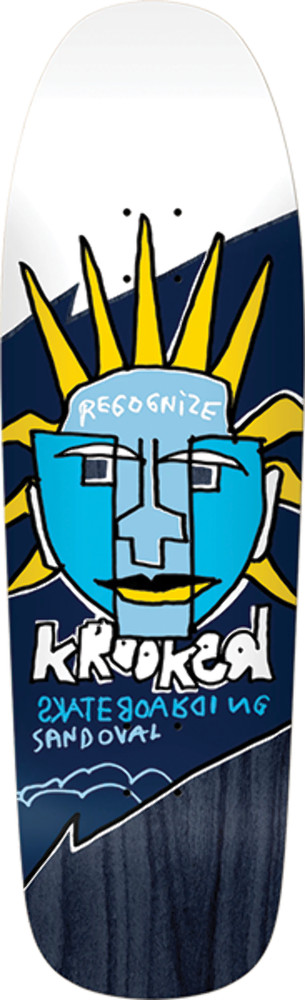 Krooked Skateboard Deck Sandoval Recognize 9.81