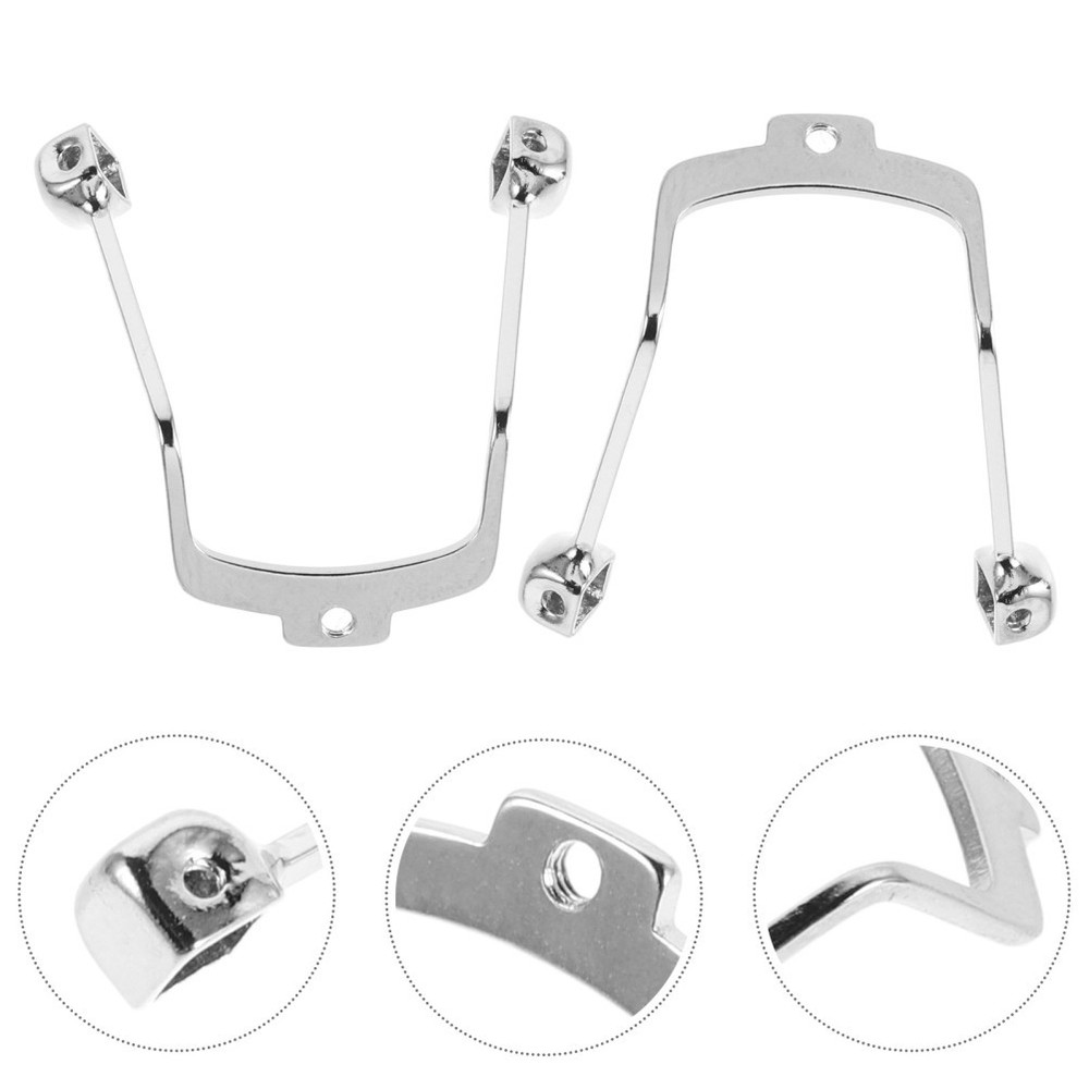 2 Pcs Nose Pad Bracket Comfortable Eyeglass Accessory Eyeglasses Support