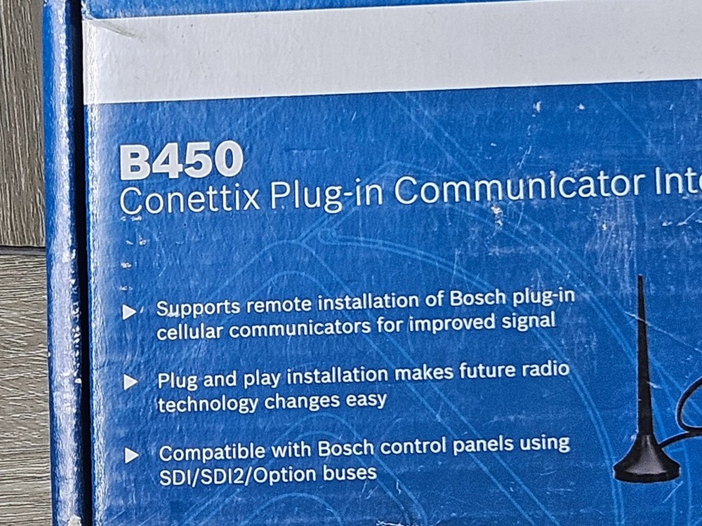 Bosch B450 B 450 Conettix cellular Plug-in Communicator Interface module New