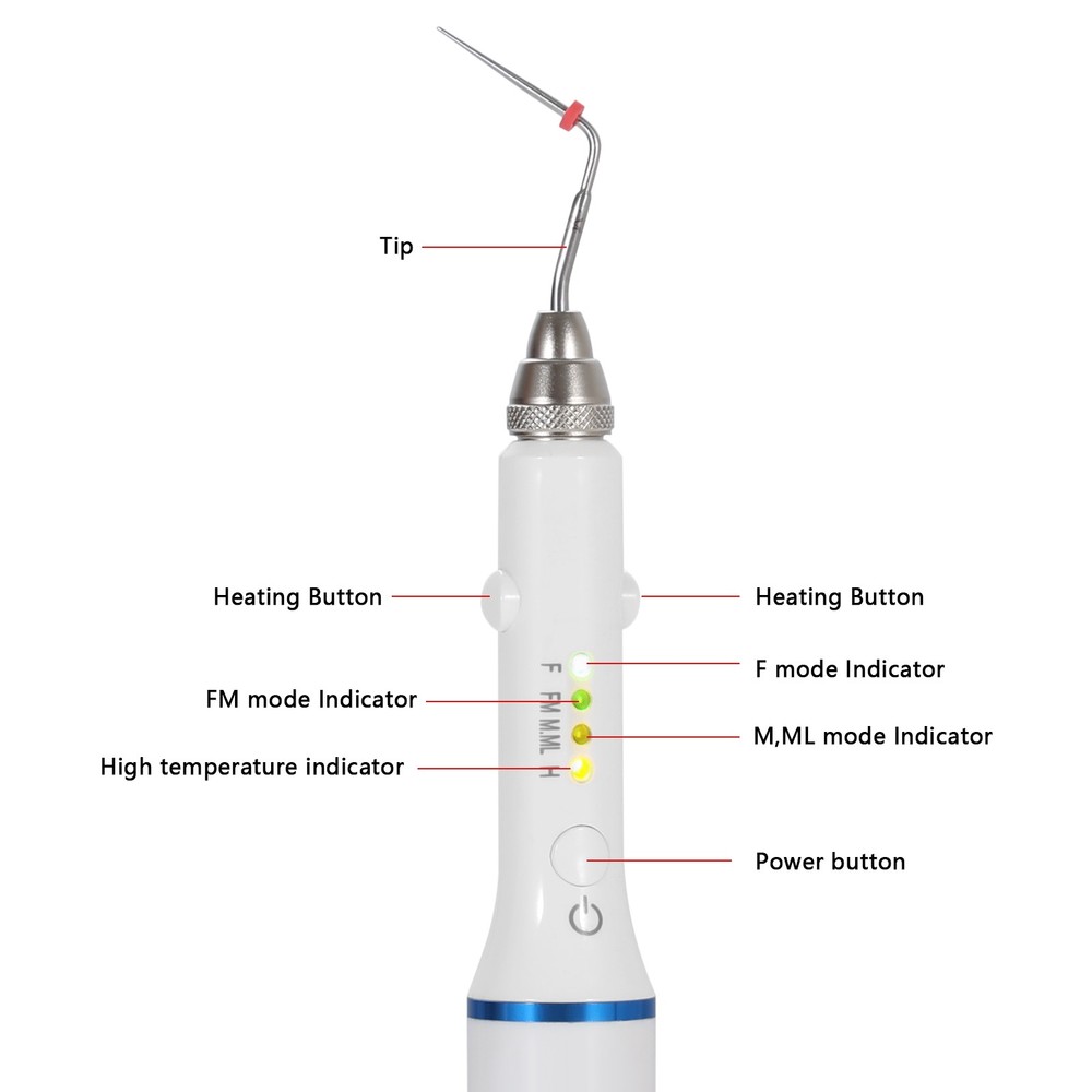 Gutta-Percha Cordless Obturation Device Dual Heat Source NEW!