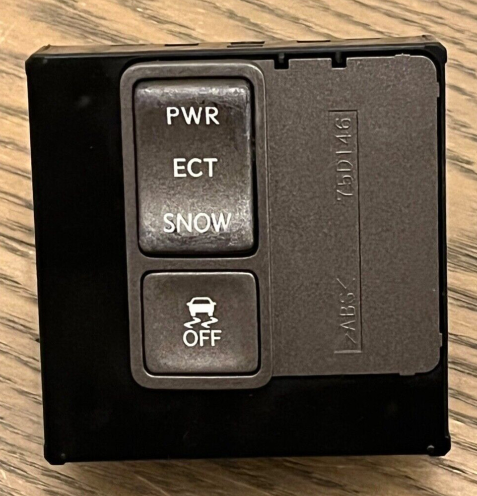 2007-2012 LEXUS LS460 LS460L POWER ECT SNOW TRACTION SWITCH CONTROL BUTTON OEM