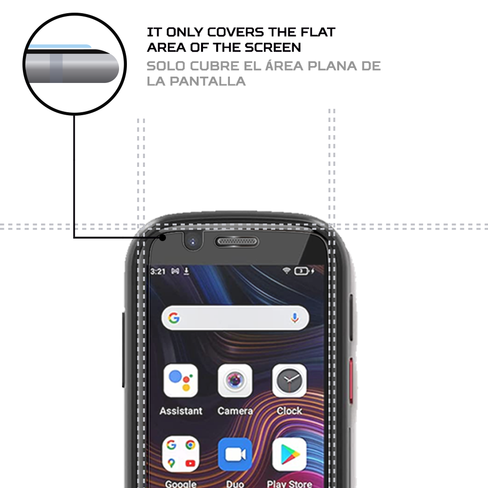 ANTISHOCK Screen protector for Unihertz Jelly Star