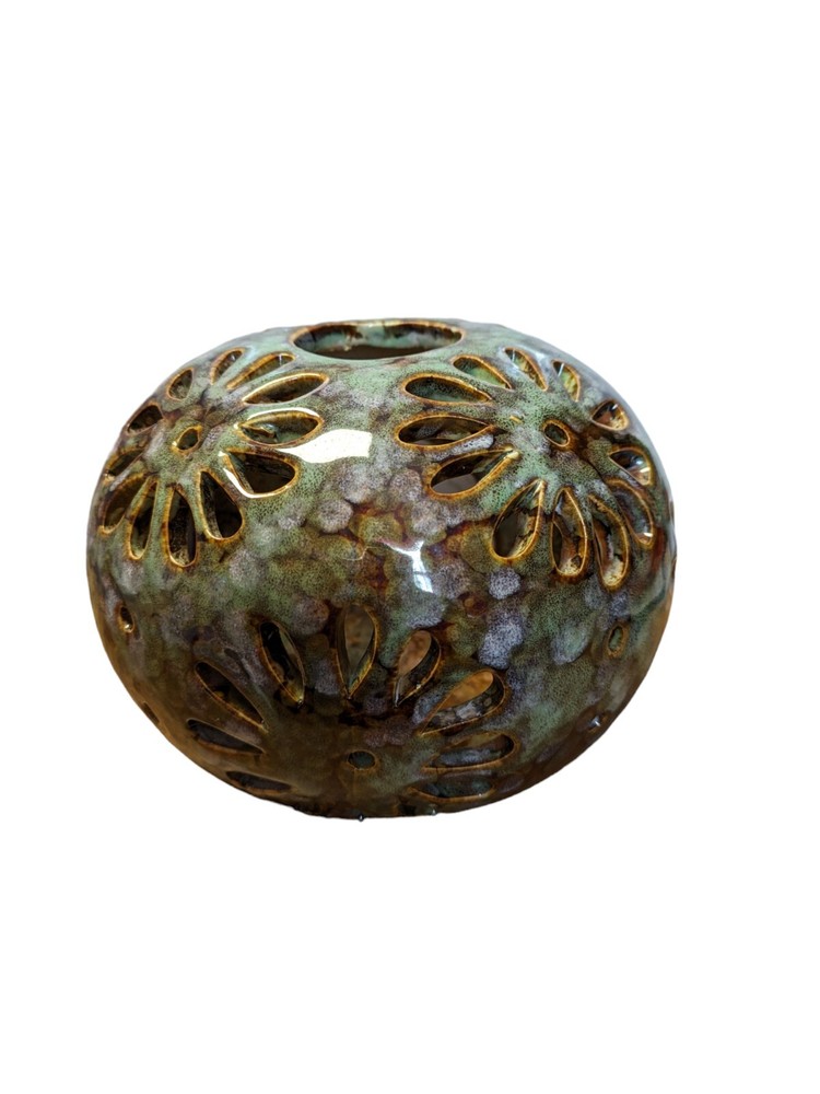 Cabo Hand Glazed Ceramic Tealight Holder