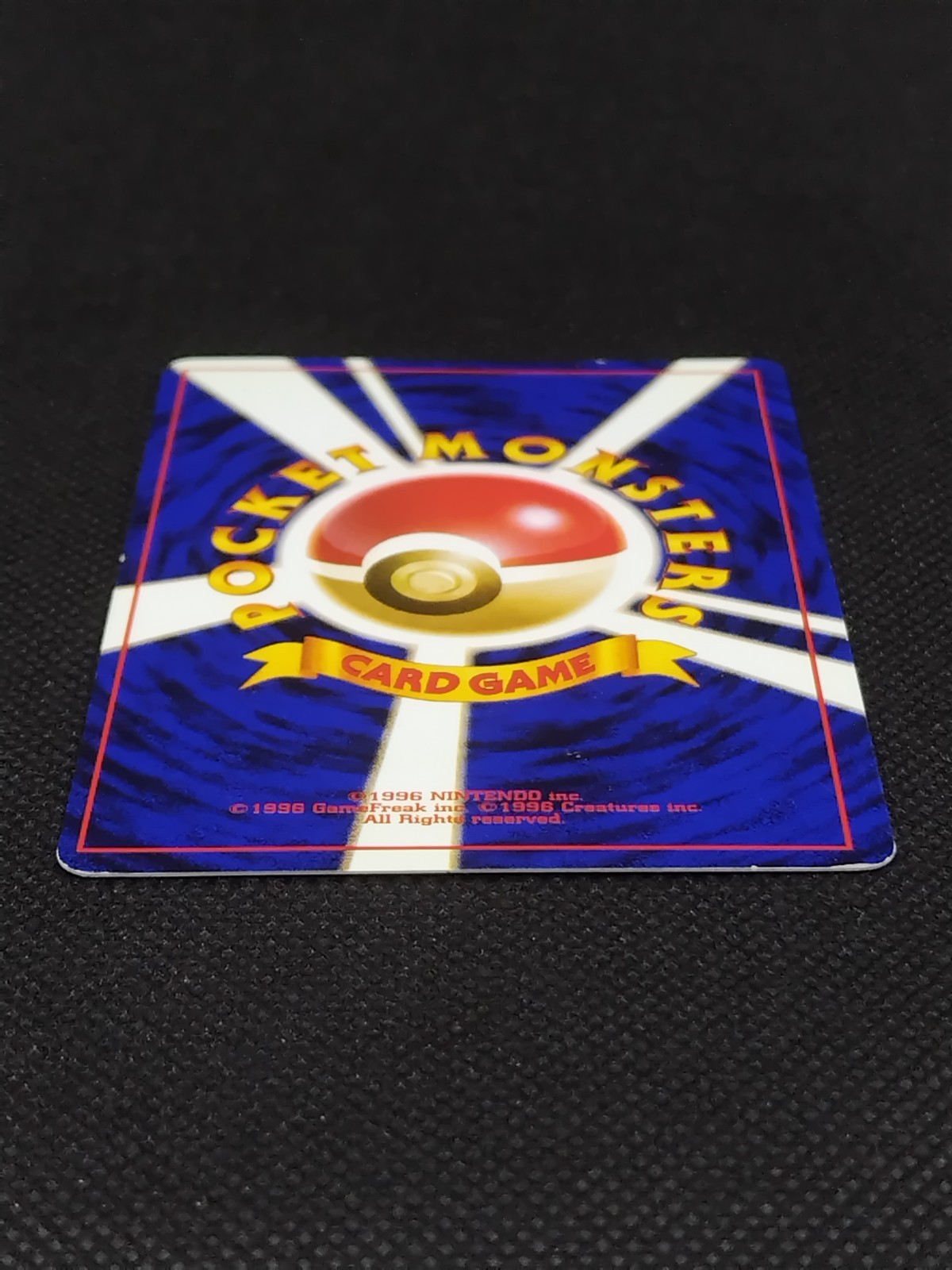 Charizard No.006 Base Set Holo Rare Vintage Old Back Japanese Pokemon Card 1996