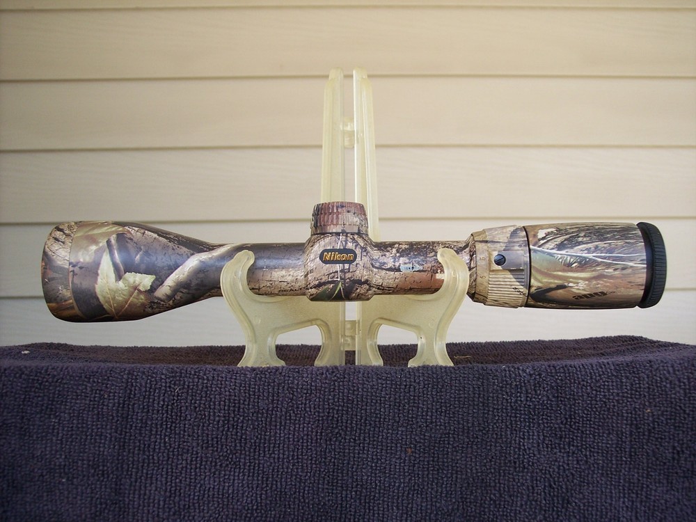 Nikon 3-9x40mm Omega Muzzleloader Scope ~Camo~ BDC