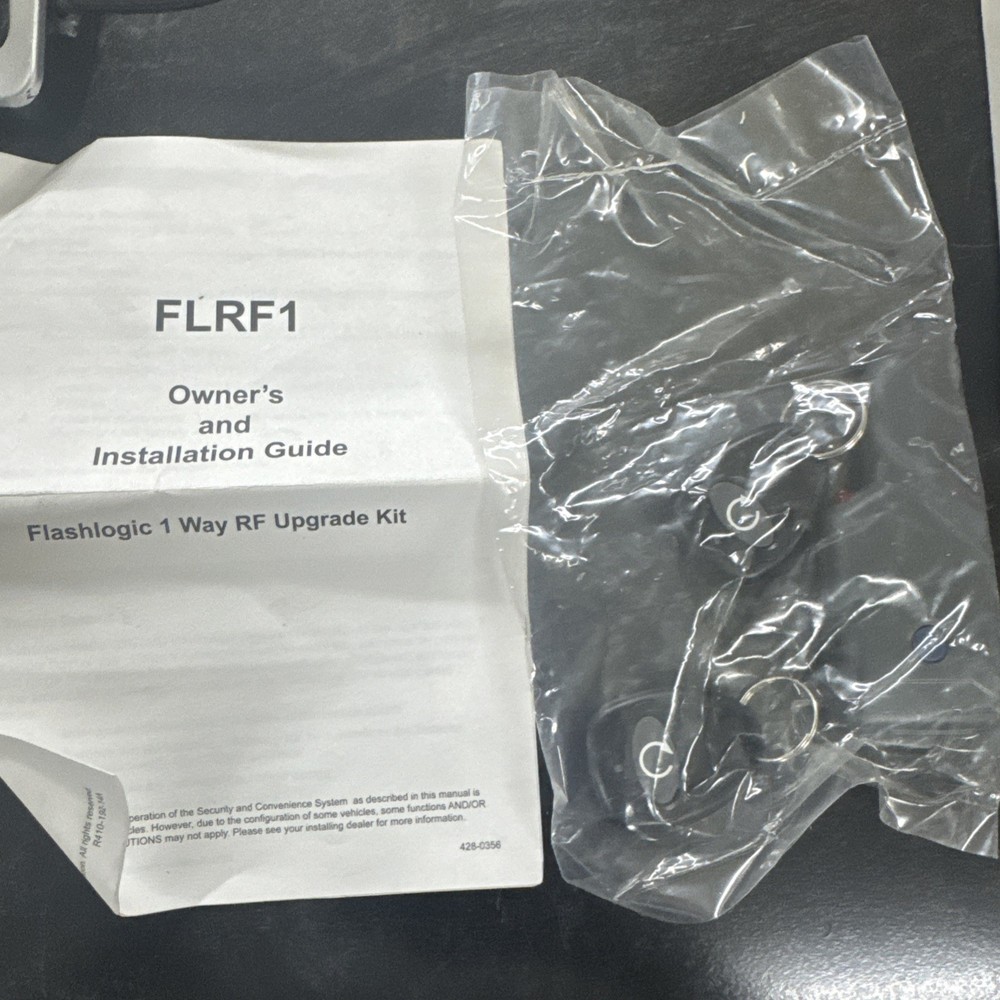 Flashlogic - Pursuit 1-way  Remote Start Transmitter Kit FLRF1