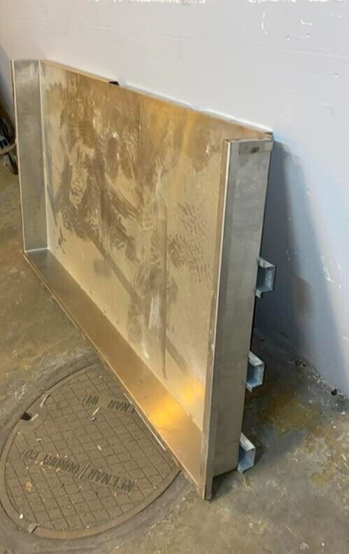 59x31x5" Stainless Steel Countertop