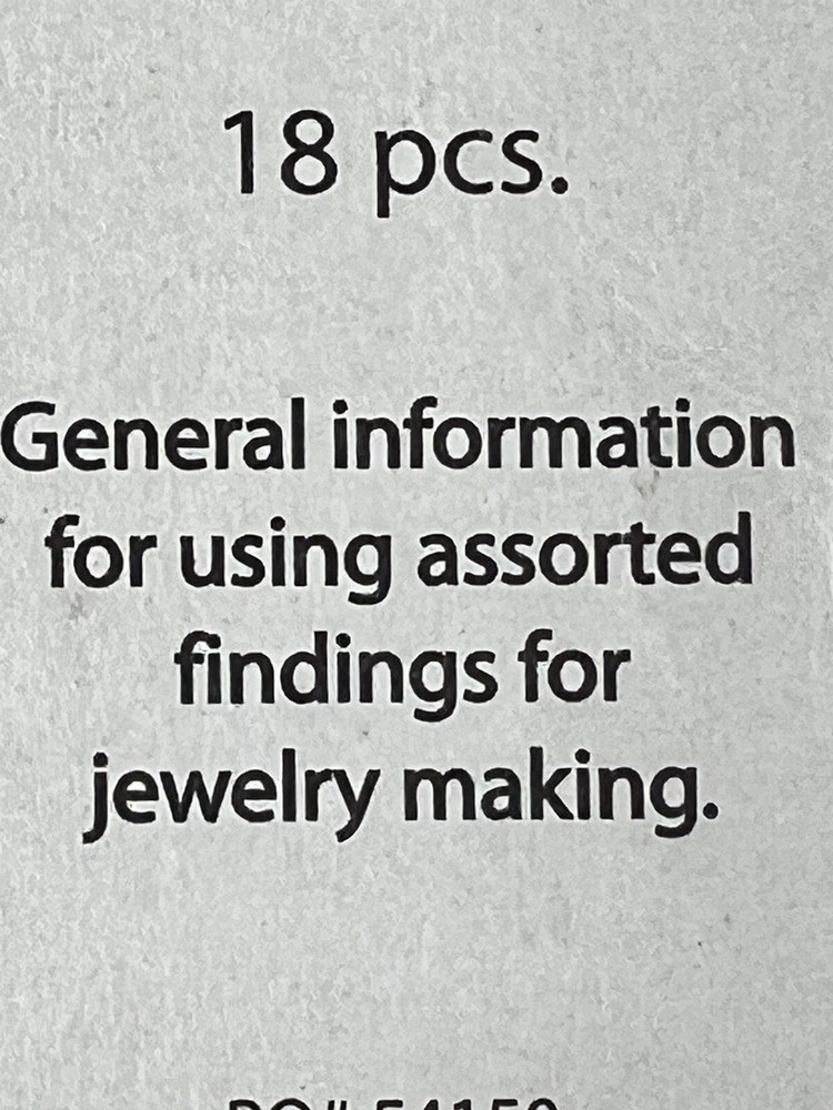 Jewelry Fundamentals Antique Silver Finish Assorted Finding Kit