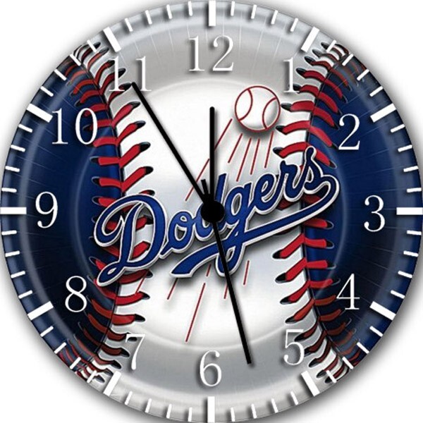 Dodgers Wall Clock E85 Personalized option with adding name