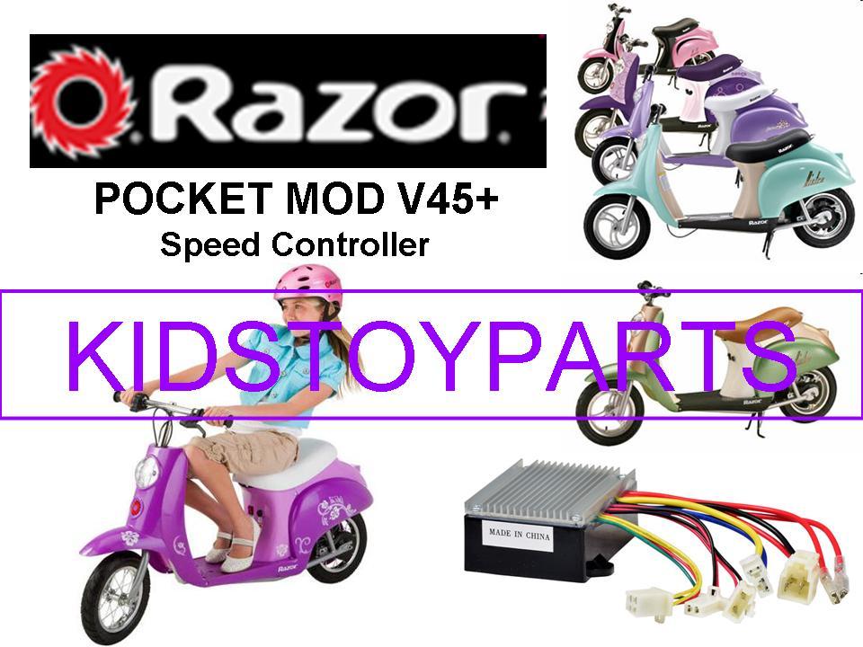 Razor POCKET MOD SCOOTER V45+ ESC (ELECTRONIC SPEED CONTROLLER) Variable Speed