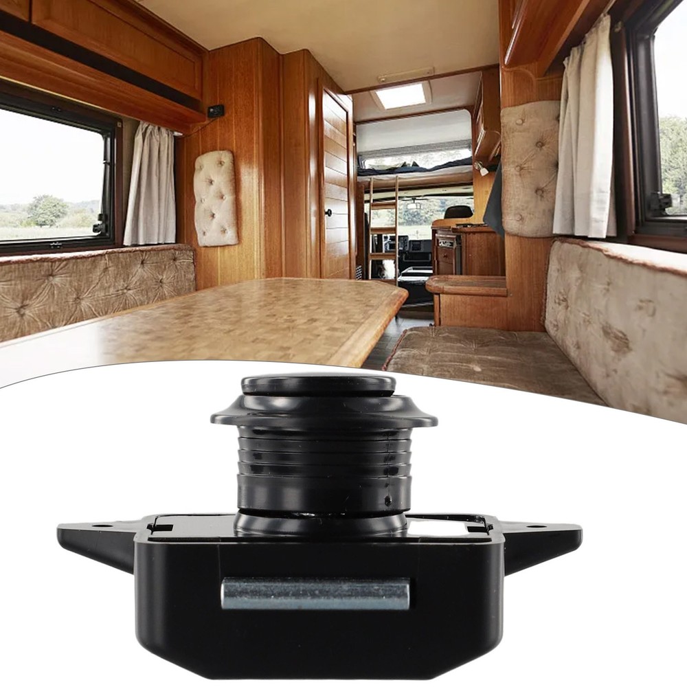 Push Button Catch Lock Latch Knob Drawer Cupboard Cabinet Camper Caravan