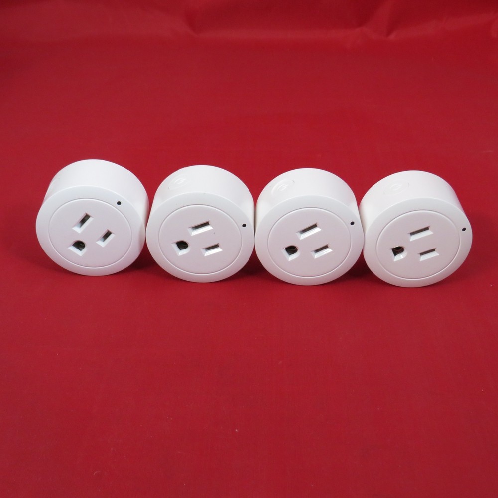 Amysen Bluetooth Mesh Smart Plug, 4 Pack, Compatible with Alexa Only YX-WS01A