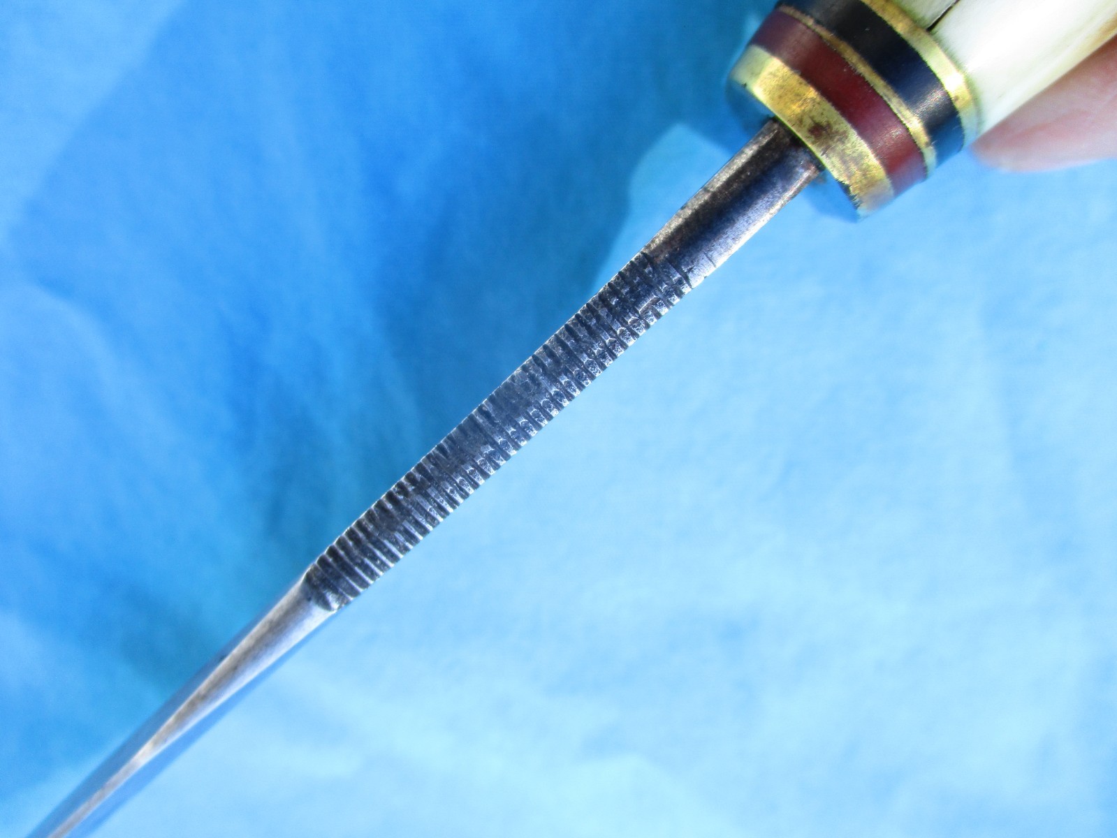 Vintage Marbles Stag Woodcraft Knife (As Is) w/ Aftermarket Sheath