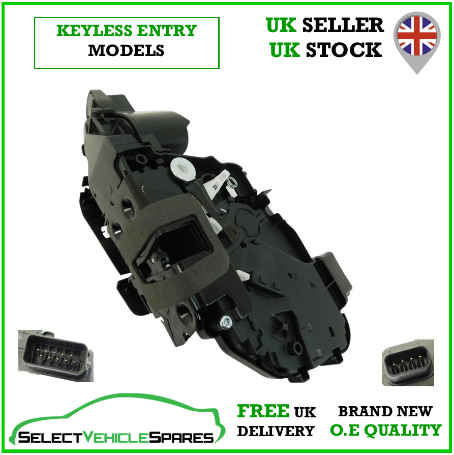 NEW RANGE ROVER EVOQUE PASSENGER FRONT DOOR LOCK ACTUATOR (KEYLESS) 2011-2014