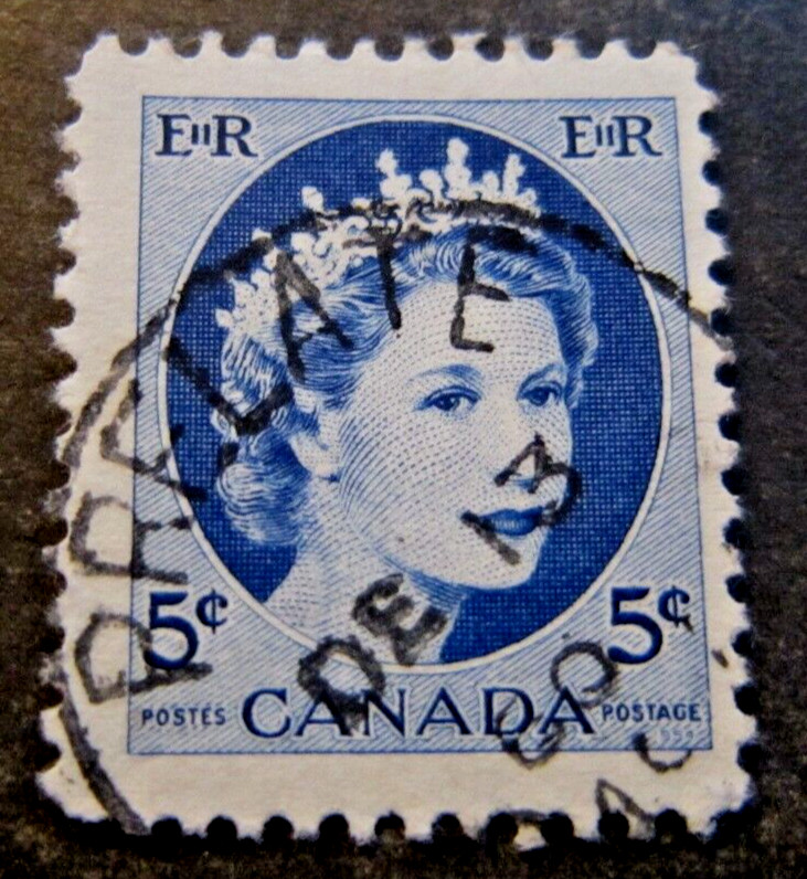 Canada #341  CDS Cancel Prelate, SK {ebhs127}