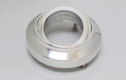 Universal Polished Swivel Base Steering Column Floor Mount Polished 2" NEW