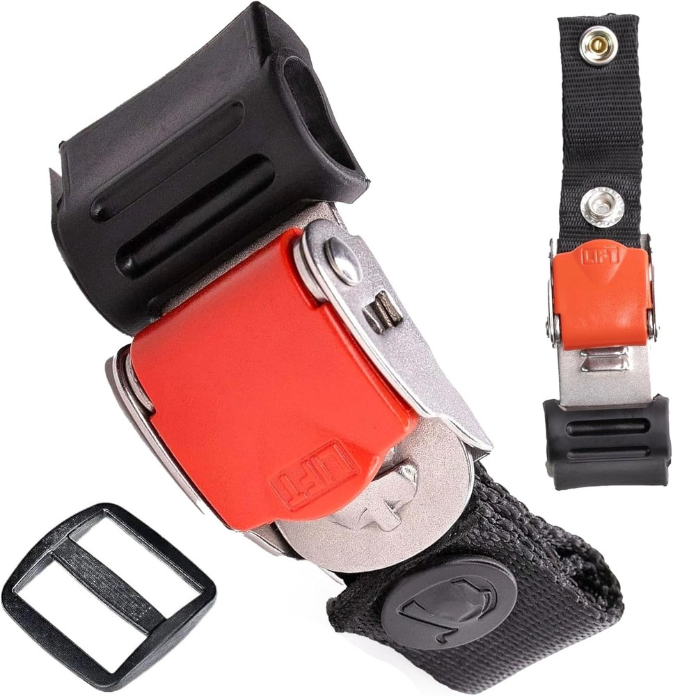 Helmet Chin Strap Quick Release Kit - Fits Most D-Ring Helmets, Easy Install