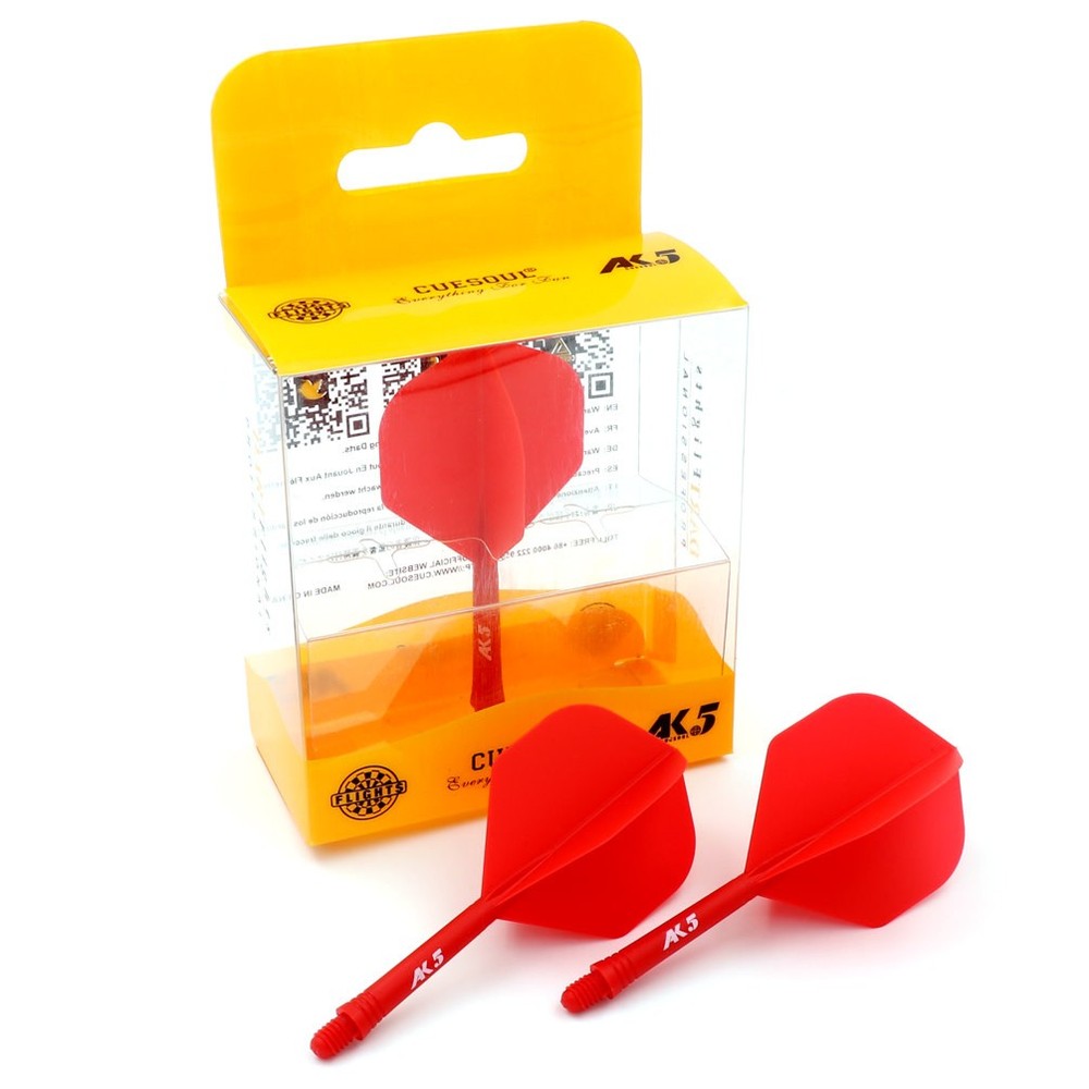 CueSoul AK5 Solid Standard Short Dart Flights