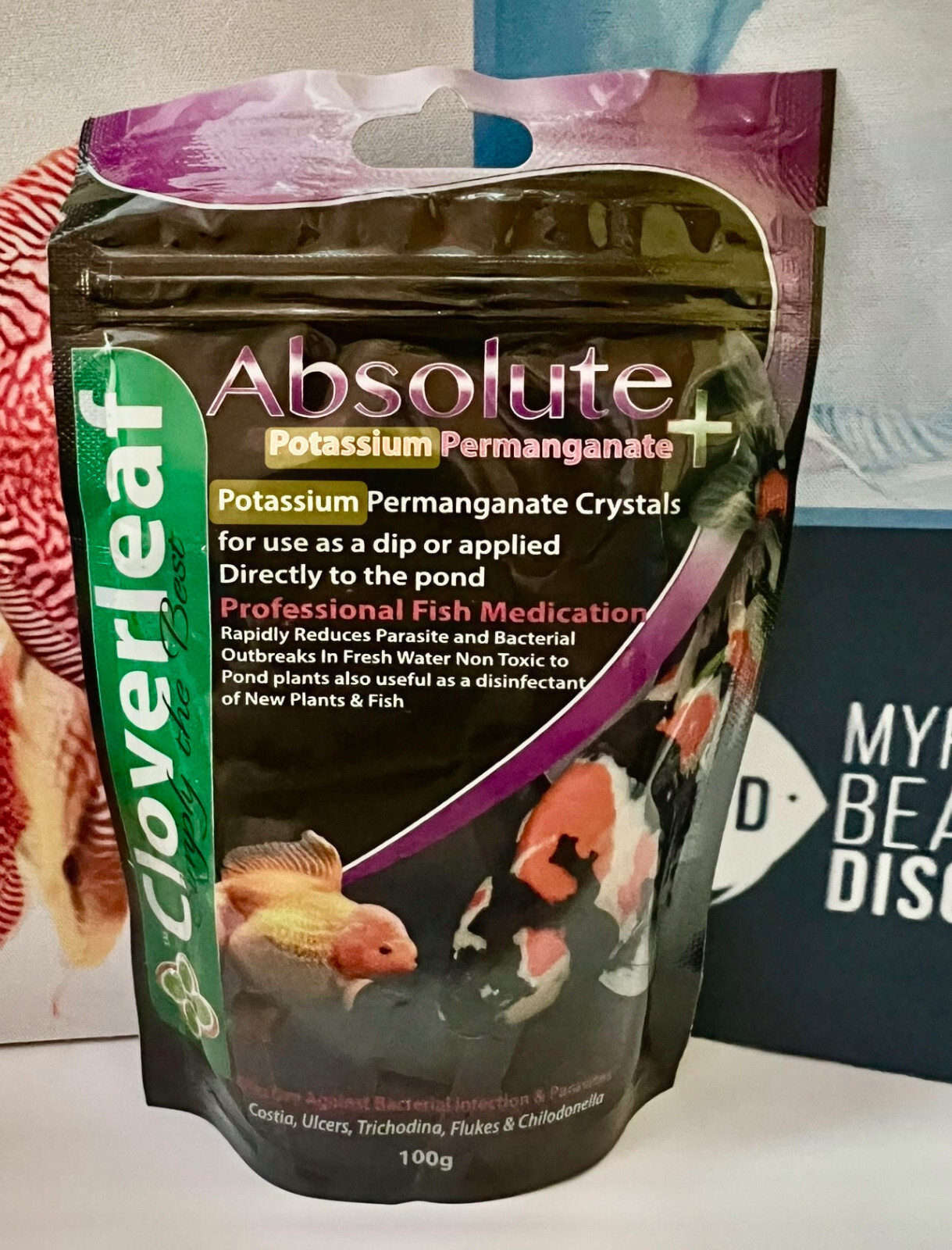 Absolute + Potassium Permanganate (100G) EXCLUSIVE DISTRIBUTORS IN THE U.S.A.