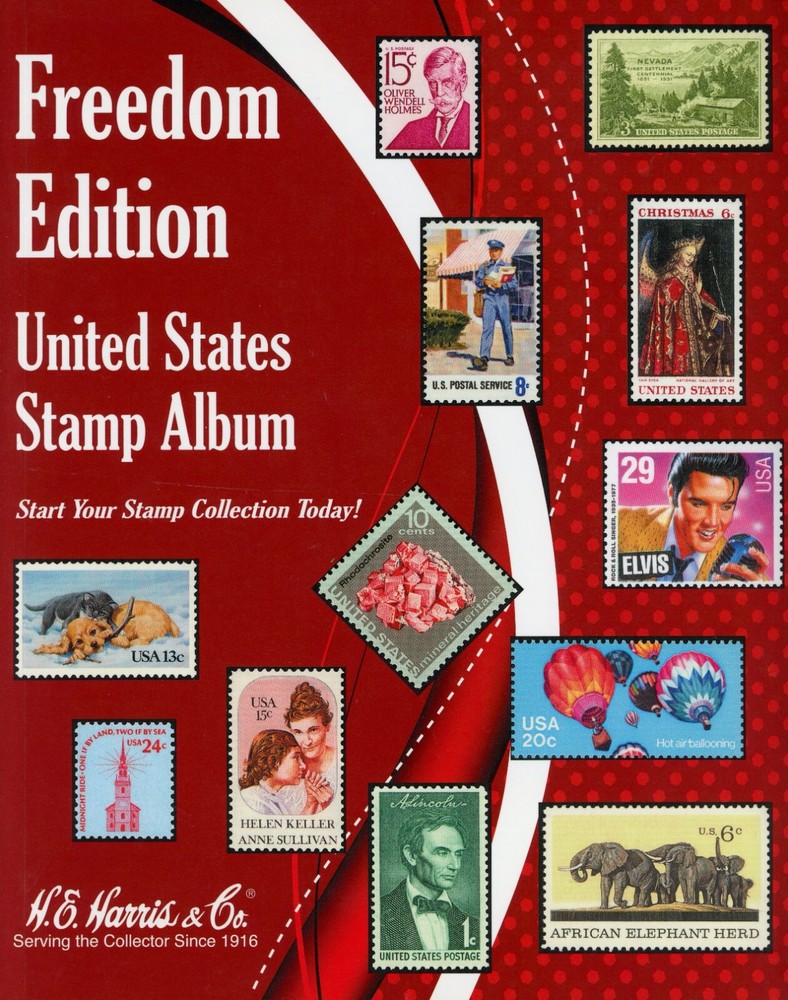 HE Harris US Stamp Album 2015 Freedom Edition