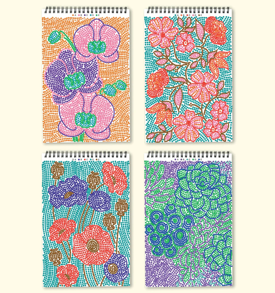 Lifelines Flow art Pogo-dot Botanicals