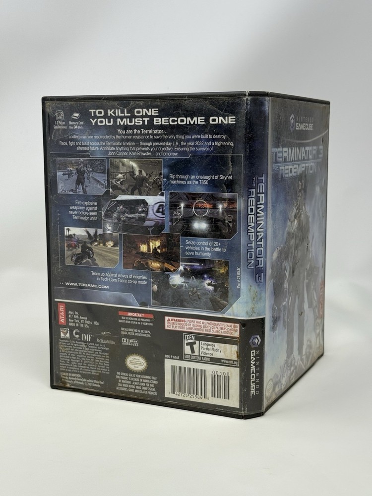 Terminator 3: The Redemption (Authentic Case Only) Nintendo GameCube | Ship Fast