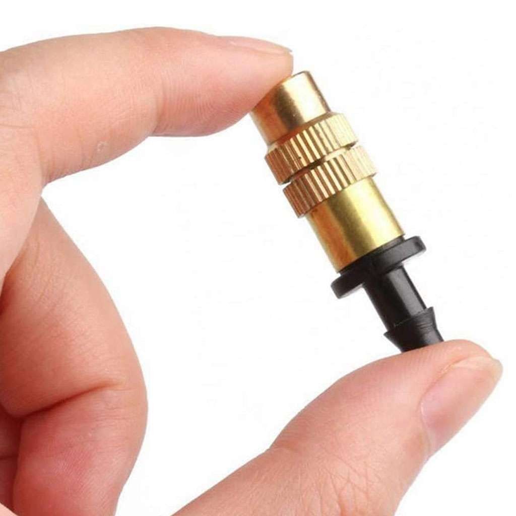 5/10/20PCS Adjustable Misting Nozzles Spray Sprinkler Set for Garden