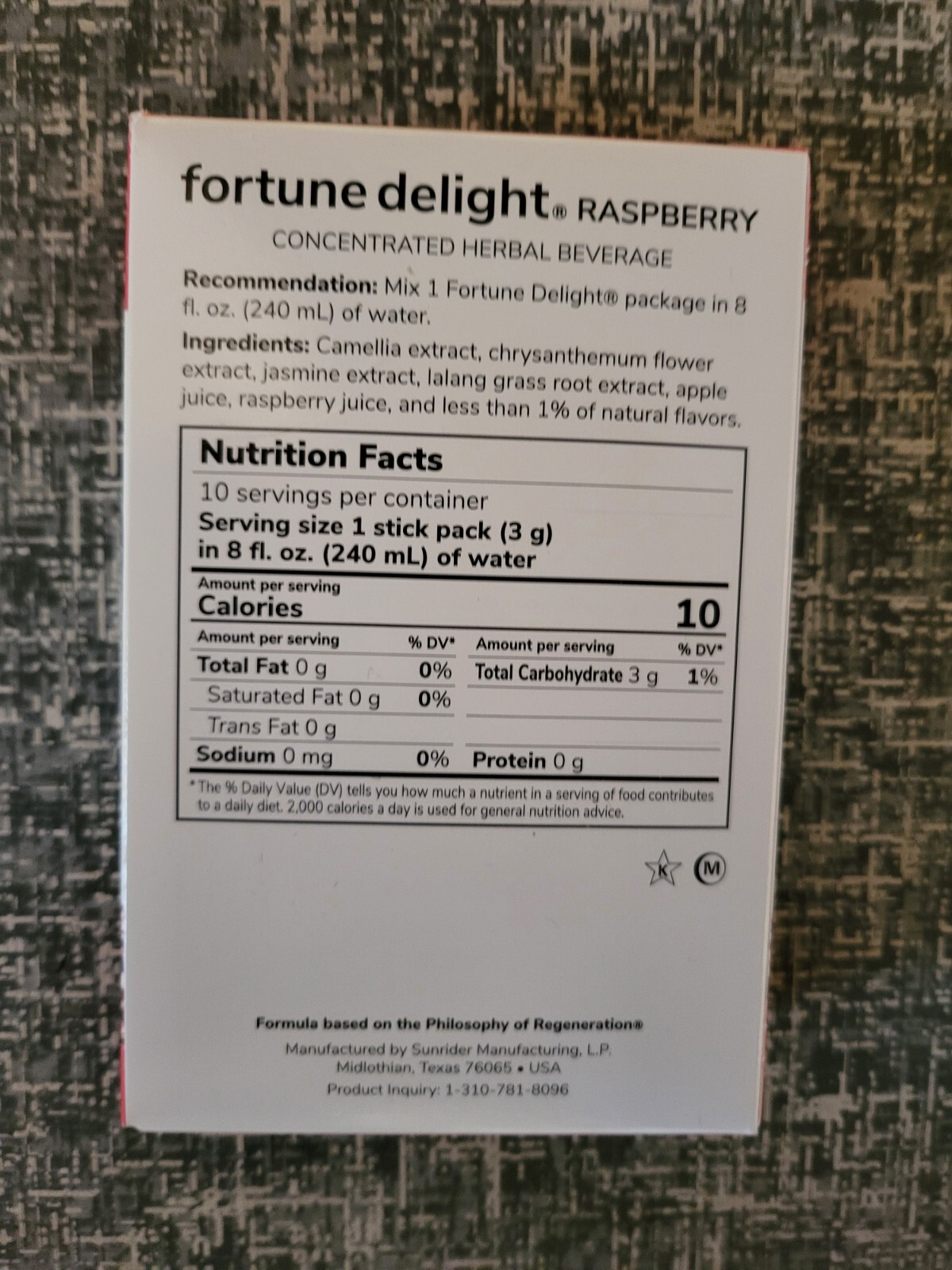 10 stick pack Fortune Delight