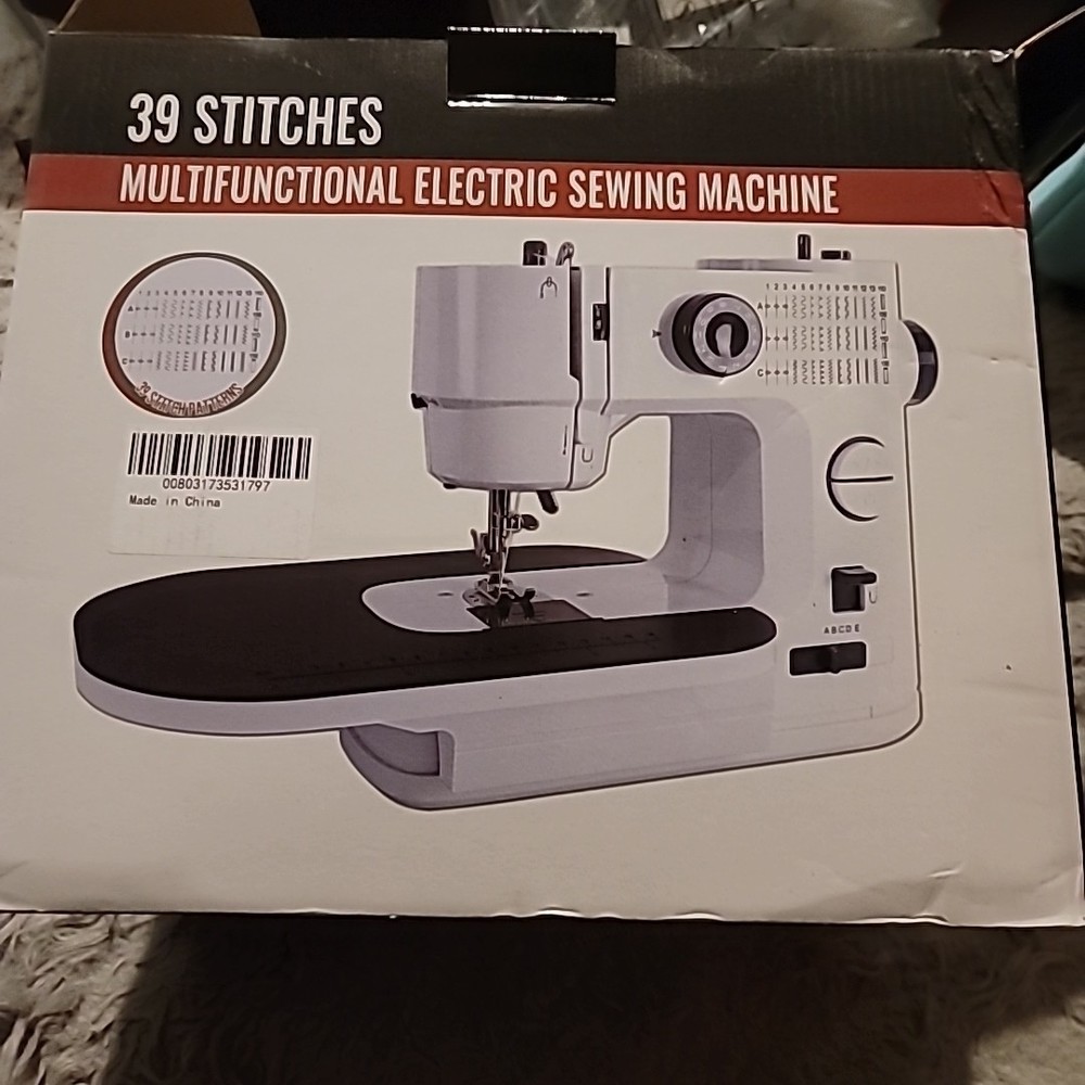 MULTIFUNCTIONAL ELECTRIC SEWING MACHINGE 39 STITCHES