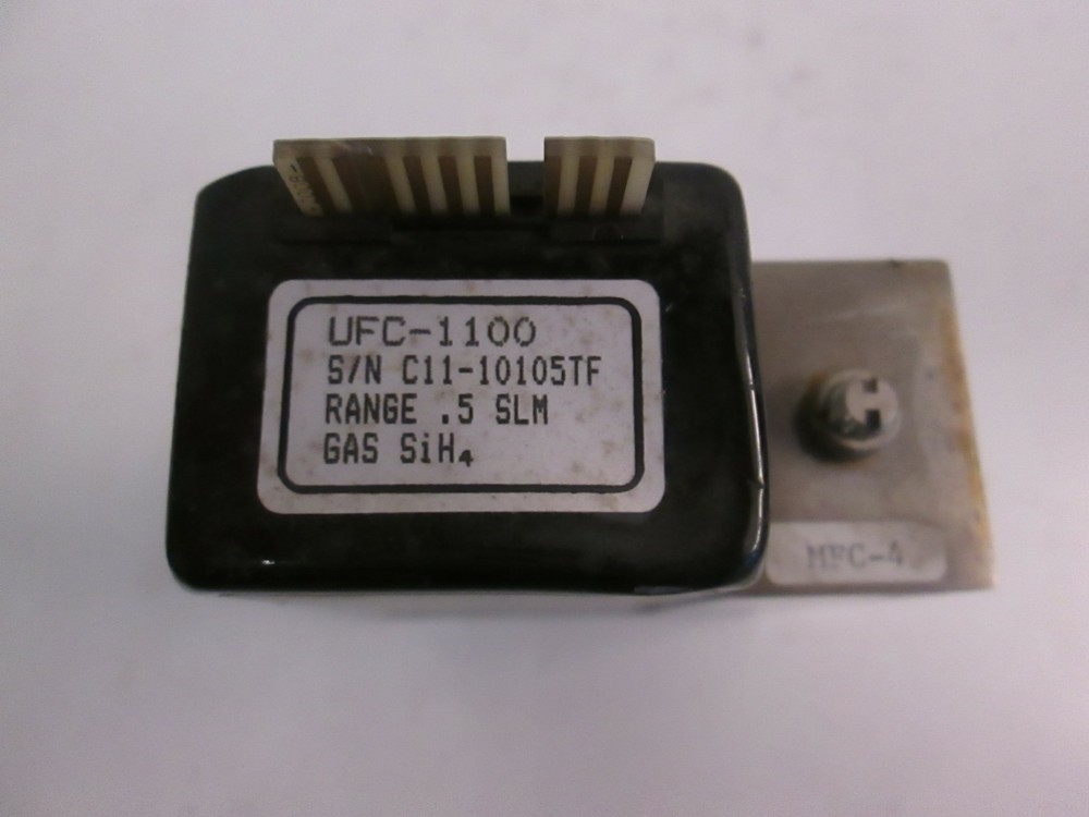 Unit UFC-1100 Mass Flow Controller, SiH4, .5 SLM, Used