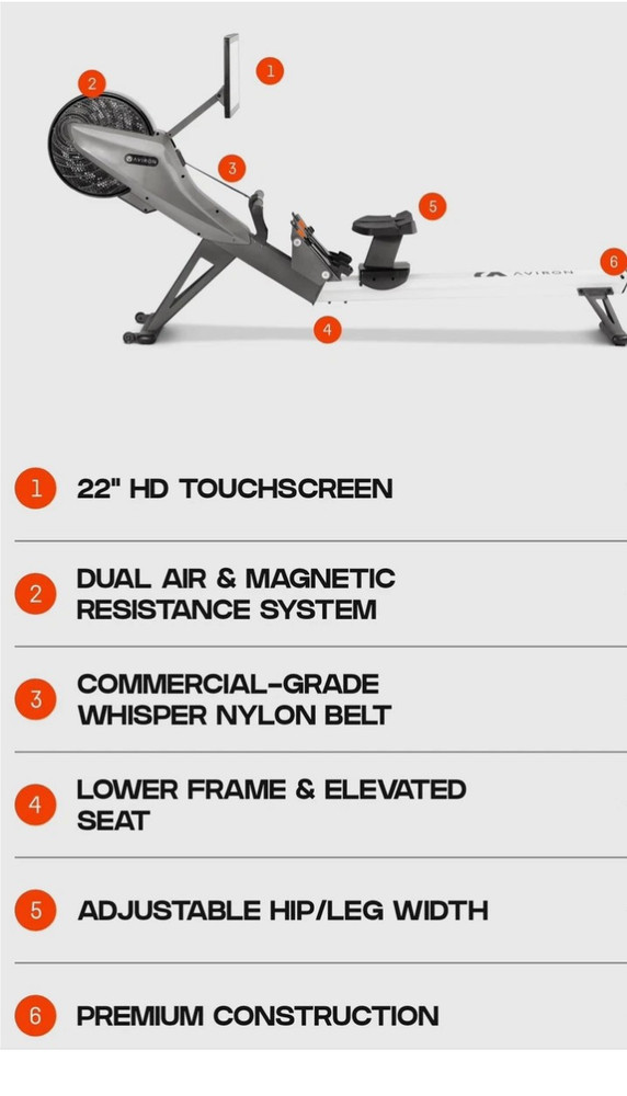 aviron rowing machine