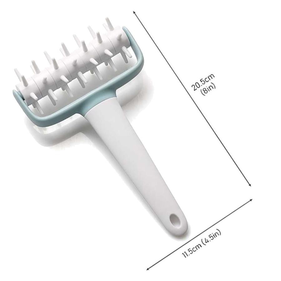Pizza Dough Roller And Punch Tool – Baking Needle For Bread Cookie Pizza Crust